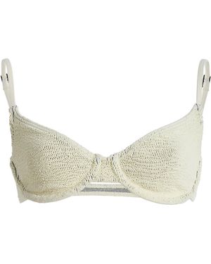 Bondeye Gracie Balconette Bikini Top - White