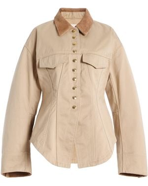 RÙADH The Lennox Cotton Jacket - Natural