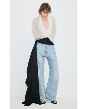 DARKPARK Ginevra Draped Belt - Blue