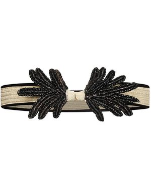 Johanna Ortiz Wild Solar Ornament Belt - Black