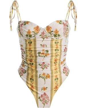 Agua Bendita Exclusive Rabano Balconette One Piece - Metallic