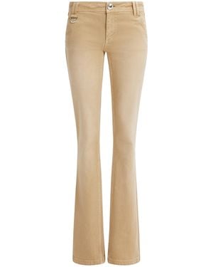 Aje. Georgini Cotton Denim Jeans - Natural