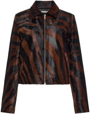 Jonathan Simkhai Daria Leather Jacket - Black