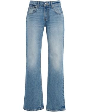 EB DENIM Maria Stretch Mid-Rise Bootcut Jeans - Blue