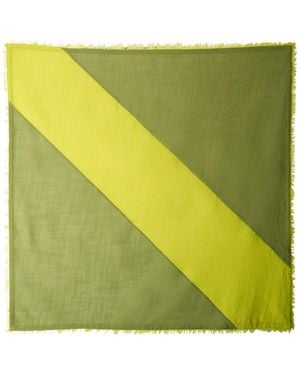 STAUD Sonya Cotton Scarf - Green