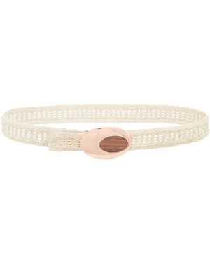 Gabriela Hearst Mabel Belt - White
