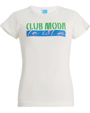 Club Moda Exclusive La Isla Cotton Baby T-Shirt - Blue