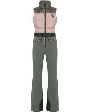 Moncler Technical Stretch-nylon Ski Suit - Blue