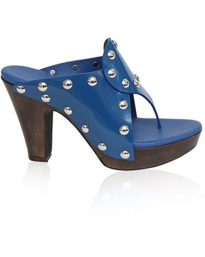 Christopher Esber Juna Studded Clog - Blue