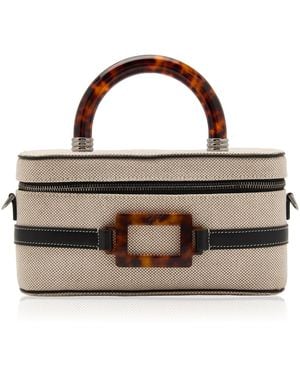 Roger Vivier Belle Vivier Mini Vanity Case - Natural