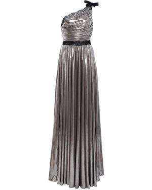 Giambattista Valli Asymmetric Liquid Dress - White