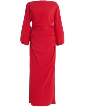 BERNADETTE Ezra Asymmetric Dress - Red