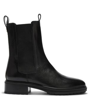 Aeyde Jack Leather Boots - Black