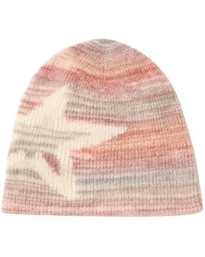 Perfect Moment Wool Star Beanie - Pink