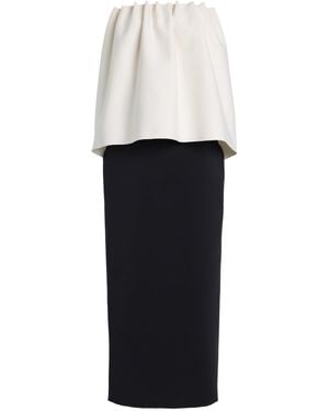 House of Dagmar Ruched Tube Dress - White