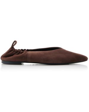 A.Emery Brie Suede Flats - Brown