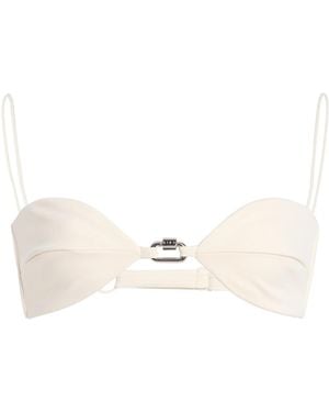 Ziah Bravissimo Hardware Bikini Top - White