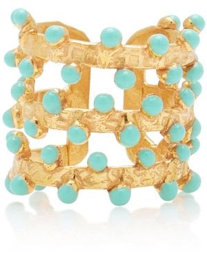 Sylvia Toledano Gypsy 22k Gold-plated Ring - Metallic