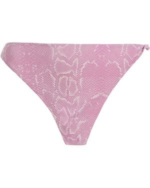 Ziah Twisted Side Bikini Bottoms - Pink