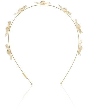 Lelet Eden Crystal Headband - White