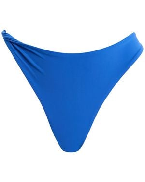 Ziah Twisted Side Bikini Bottom - Blue