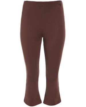 The Park Allison Capri Pant - Brown