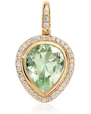 Eden Presley Gem Drop Pendant - Metallic