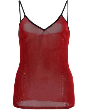High Sport Tyler Knit Camisole Top - Red