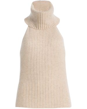 Cara Cara Samson Wool-cashmere Top - Natural