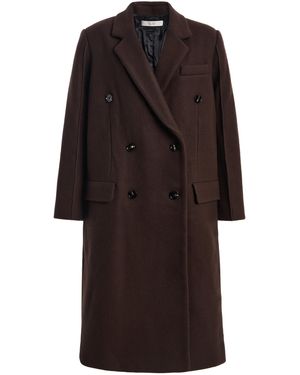 Co. Oversized Wool At - Brown