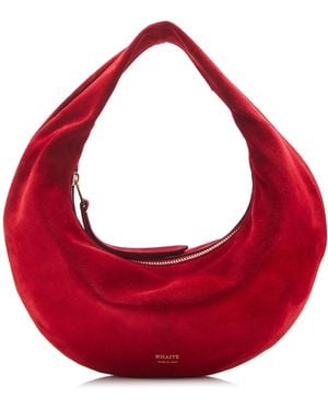 KHAITE Olivia Mini Hobo - Purple