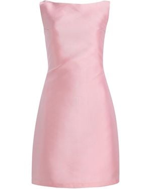 Marlies Grace Exclusive Gigi Twill Mini Dress - Pink