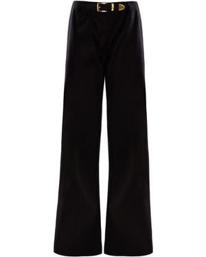 Brandon Maxwell The Dilone Cotton Trousers - Black