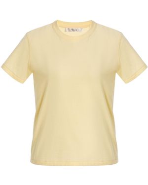 FRAME The Vintage Cotton-Blend Baby T-Shirt - White