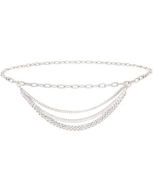 Judith Leiber Triple Chain Belt - Metallic