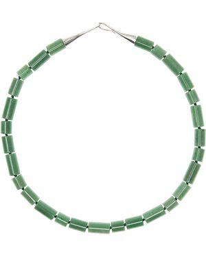 LIE STUDIO The Sadie Aventurine Necklace - Green