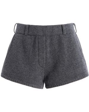 Lisa Yang Annora Cashmere Shorts - Grey