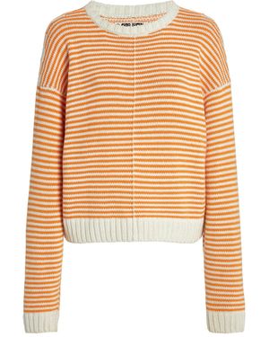 Ciao Lucia Nonno Ribbed Sweater - Orange