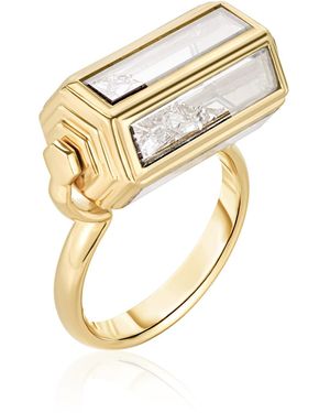 Moritz Glik 18K Lotto Ring - White