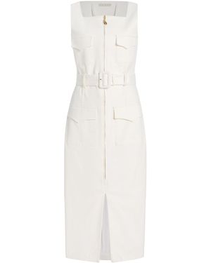 USISI SISTER Alexa Cotton Dress - White