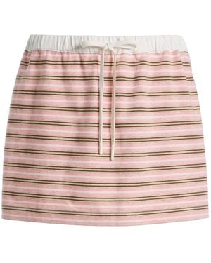 Posse Exclusive Maddie Cotton Mini Skirt - Pink