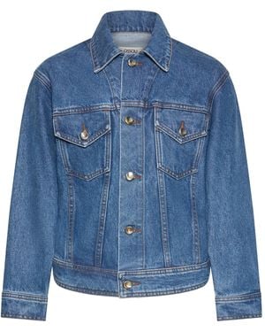 OSSOU Hitch Cotton Jacket - Blue