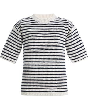 Bottega Veneta Crocheted Cotton T-Shirt - Multicolour