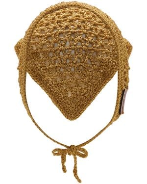 Pardo Hats Exclusive Riviera Crocheted Bandana - Metallic