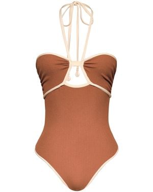 Johanna Ortiz Sea Salt One-Piece Swimsuit - White