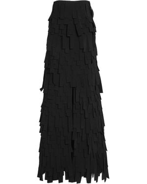 A.W.A.K.E. MODE Mutli Rectangle Midi Skirt - Black