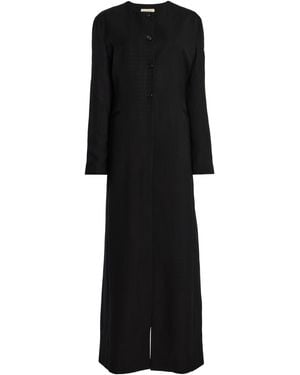 Kallmeyer Henri Longline Duster Coat - Black