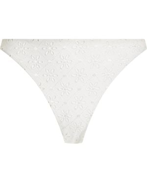 Juillet Exclusive Edie Bottom In Broderie Anglaise White