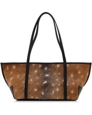 St. Agni Fawn Slim Bateau Tote - White