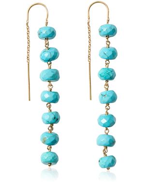 Chan Luu Ladder Earrings - Blue